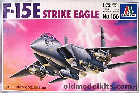 Italeri 1/72 F-15E Strike Eagle - Strike Eagle No.1 1987, 166 plastic model kit